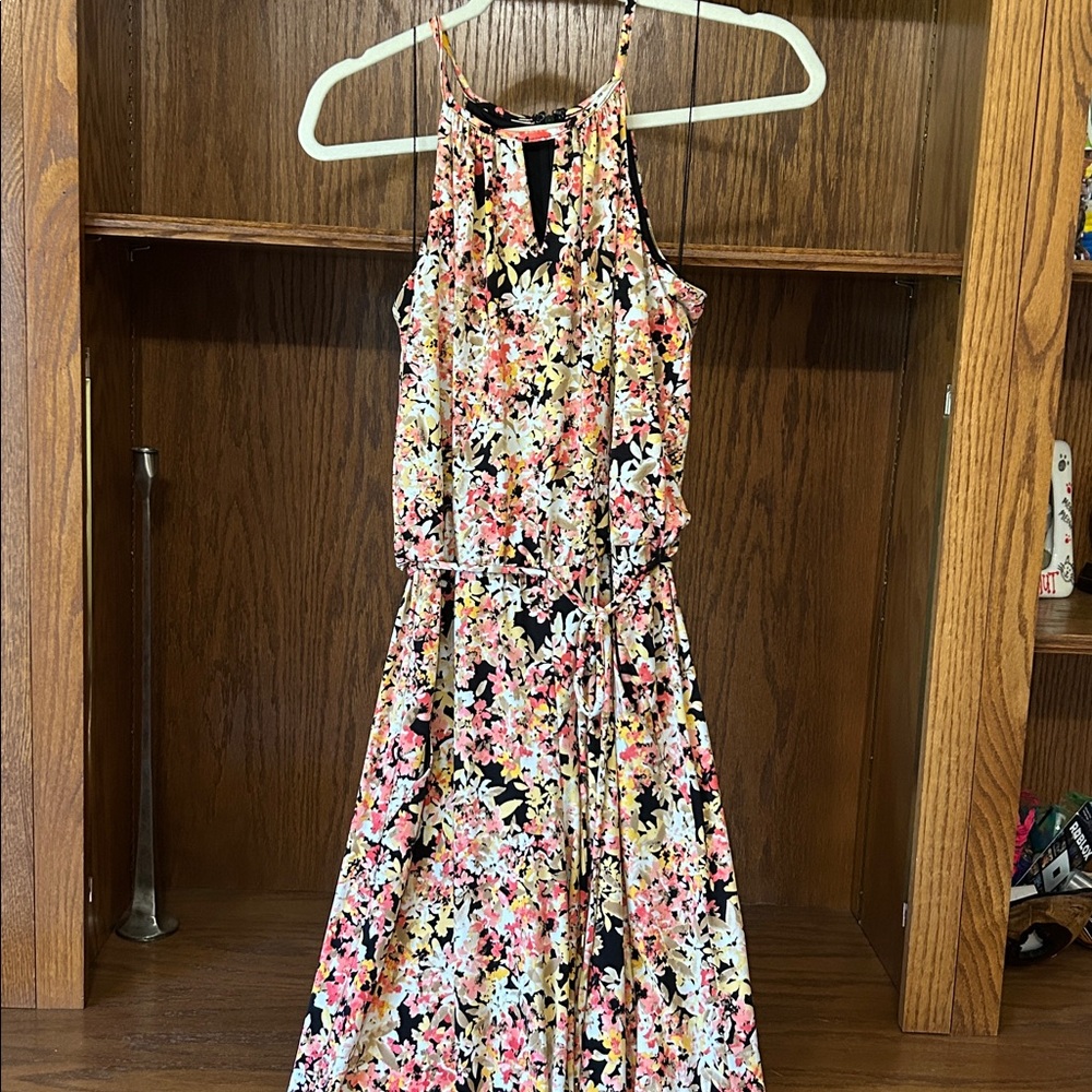 Lottie Knit floral Crop Jumpsuit size 4
